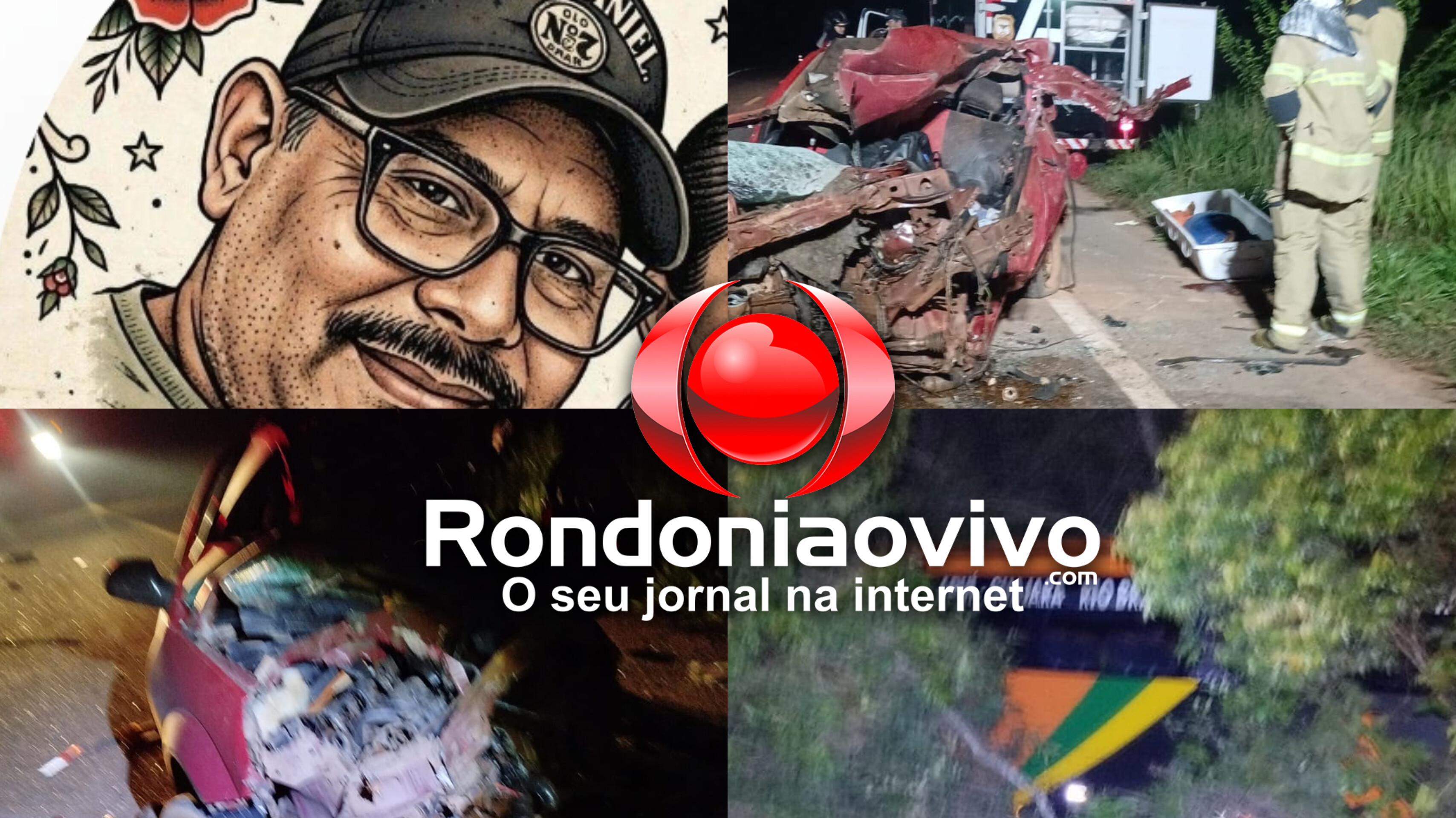 PRESO NAS FERRAGENS: Motorista morre após batida de frente com ônibus na BR-319