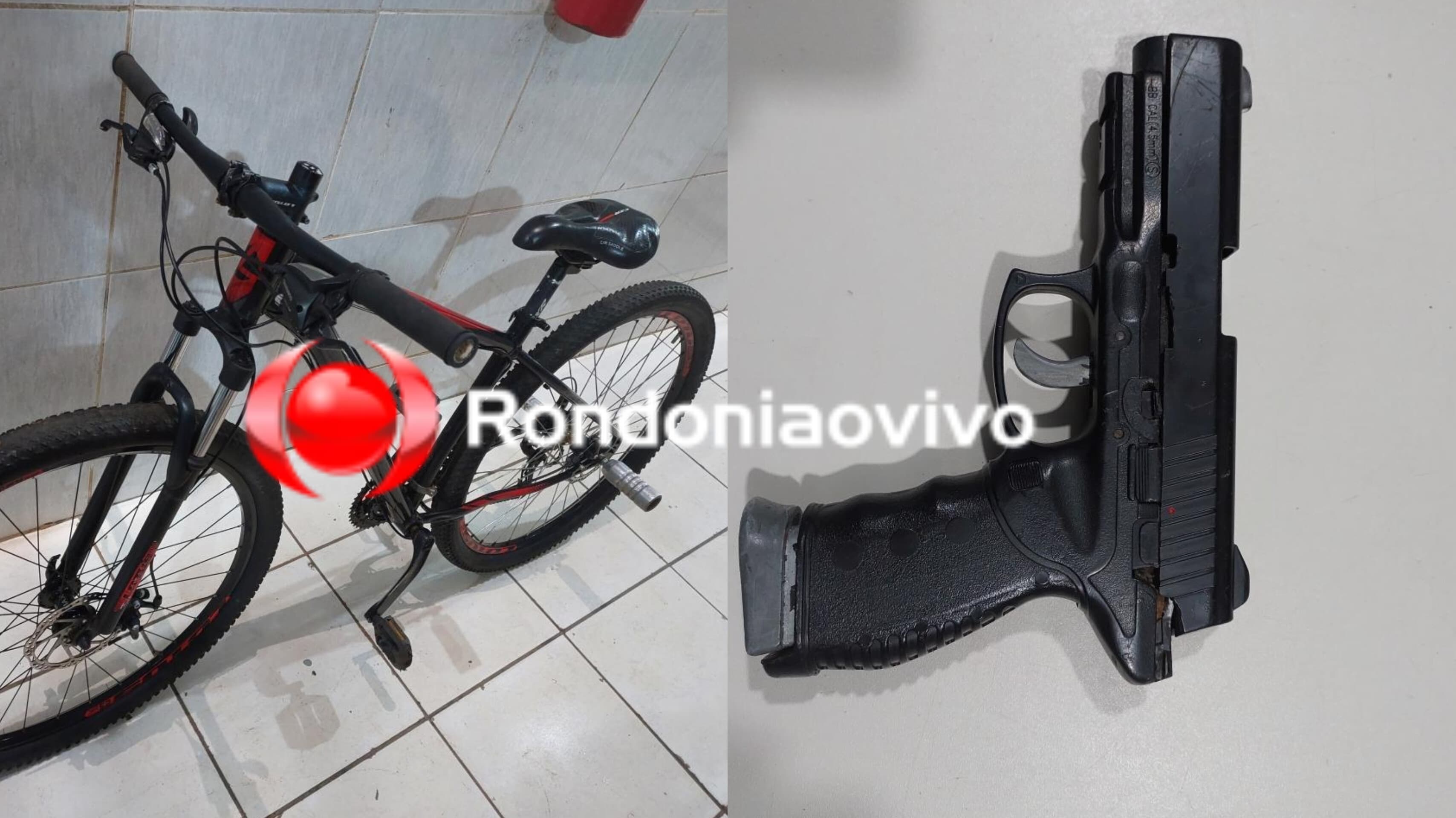 RUA DA BEIRA: Acusado de assaltar casal de adolescentes é preso em flagrante