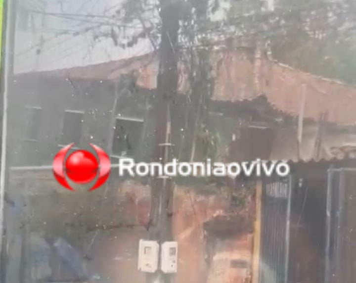 ASSISTA: Vídeo mostra exato momento em que casa desaba em Porto Velho 