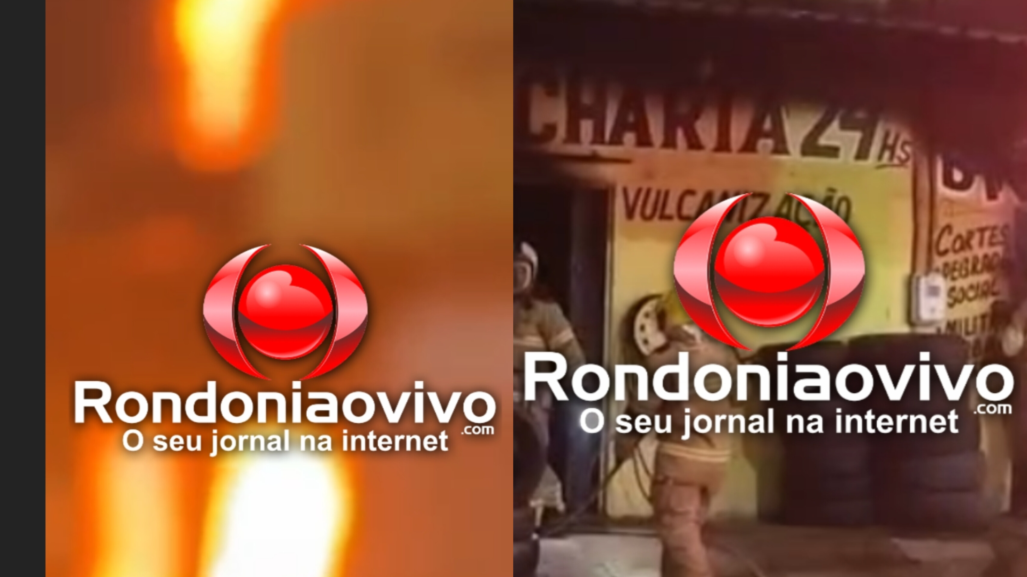 URGENTE: Incêndio atinge barbearia, lanchonete e borracharia ao lado do IG