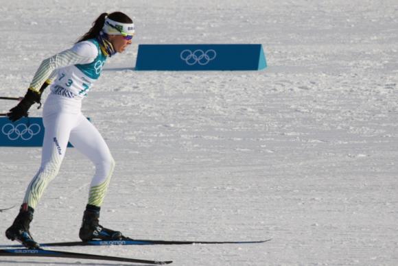 Brasil estreia nos Jogos Olímpicos de Inverno com 74º lugar de Jaqueline Mourão