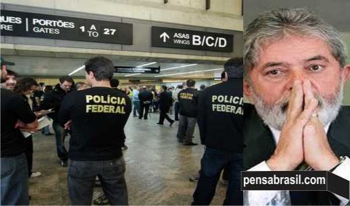 Policia Federal quer saber dia em que ‘LULA’ volta ao Brasil