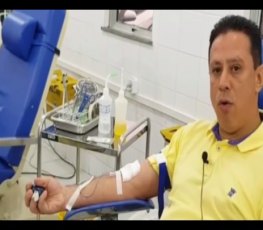 Ação do Vereador Edésio aumenta estoque de sangue da Fhemeron 