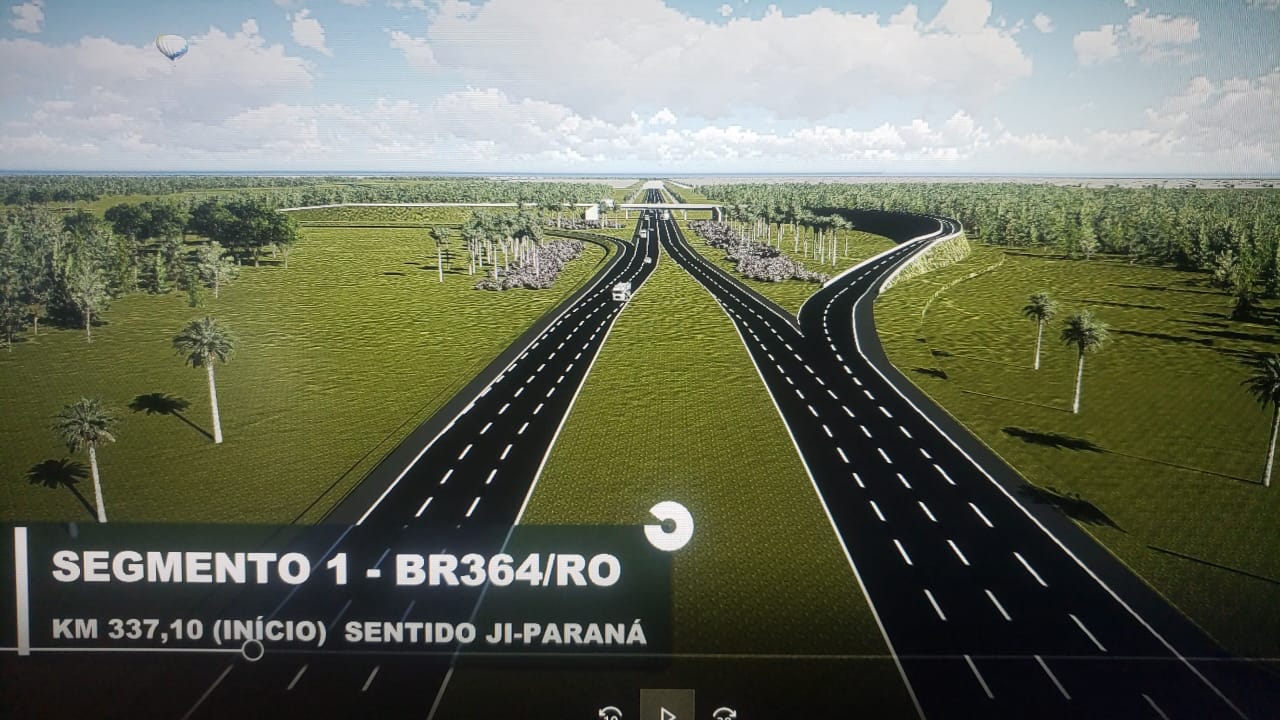 PERÍMETRO URBANO: Dnit lança edital para duplicação da BR-364 em Ji-Paraná