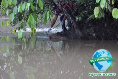 Corpo é encontrado boiando no rio Cujubim