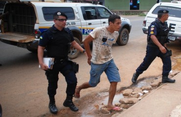 Após denúncia anônima foragido da justiça é preso por guarnição da PM