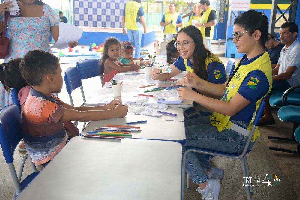 CIDADANIA: TRT Comunidade leva serviços à zona sul de PVH em edição dos 40 anos