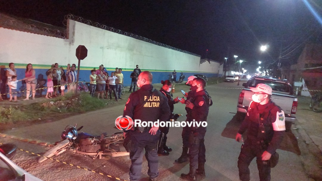 VÍDEO: Motociclista sofre grave fratura exposta em acidente com caminhonete