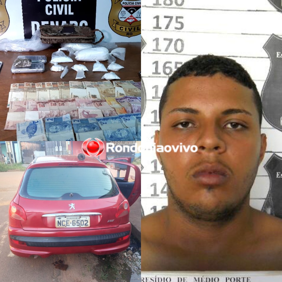 PERSEGUIÇÃO E CADEIA: Traficante foge por várias ruas, mas é preso pelo Denarc após gasolina acabar