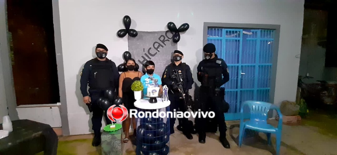 PRESENTE: Sargento Gusmão realiza sonho de criança aniversariante - VÍDEO