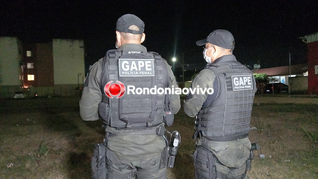 AO VIVO: Gape da Polícia Penal realiza operação no Orgulho e Morar Melhor