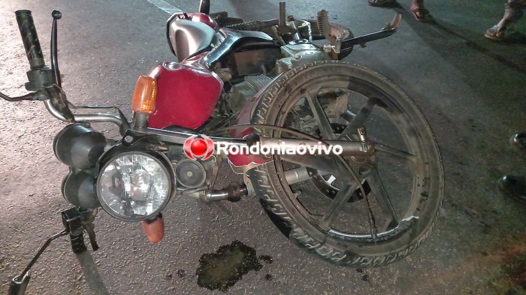 VÍDEO: Grave colisão envolvendo carro e motocicleta na zona Leste