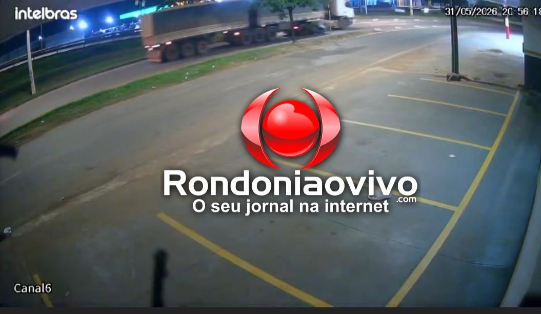 RUA DA BEIRA: Vídeo mostra atropelamento que resultou na morte de motociclista