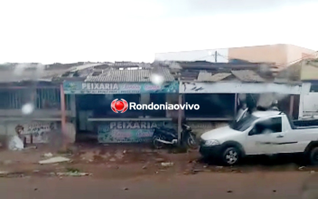 VÍDEO: Temporal provoca destruição na zona Leste de Porto Velho