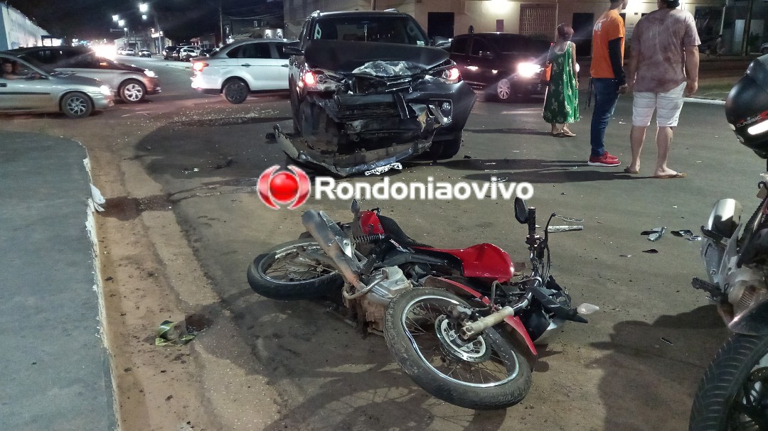 IMPRUDÊNCIA NO TRÂNSITO: Motoboy fica em estado grave em acidente  envolvendo três veículos