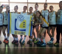 AVV conquista ouro e prata na Copa APAEO de Voleibol