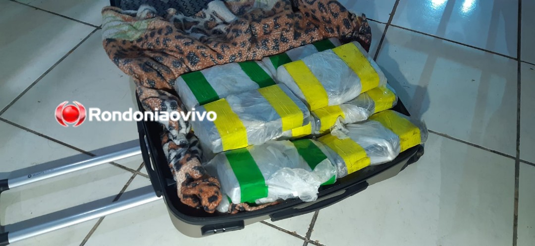 FLAGRANTE: Cearense de 25 anos é preso com 15 quilos de cocaína na BR-364 