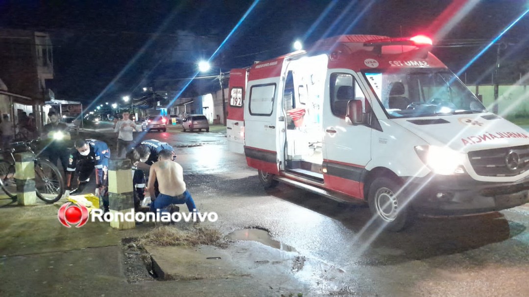 DESACORDADA: Mulher é atropelada por Onix e bate a cabeça em acidente na 7 de Setembro 