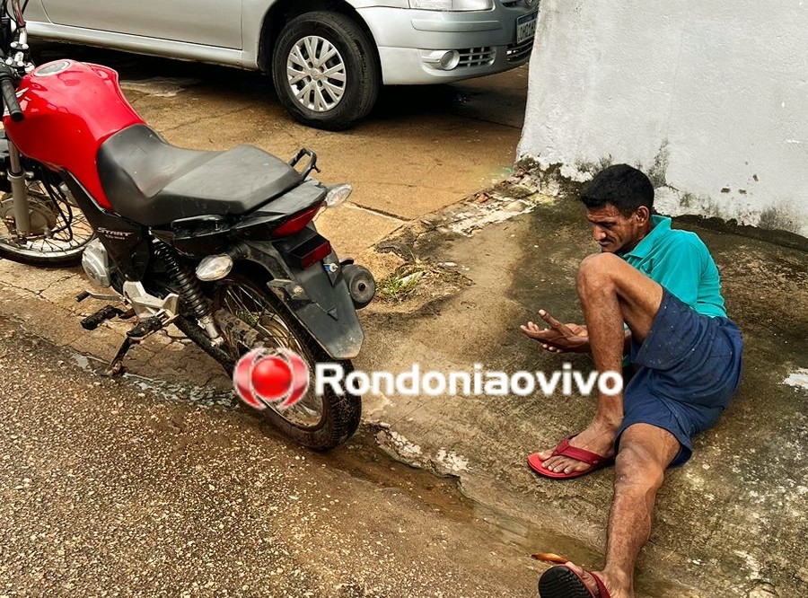 AÇÃO RÁPIDA: Delegado da Polícia Civil aborda e prende homem com motocicleta roubada 