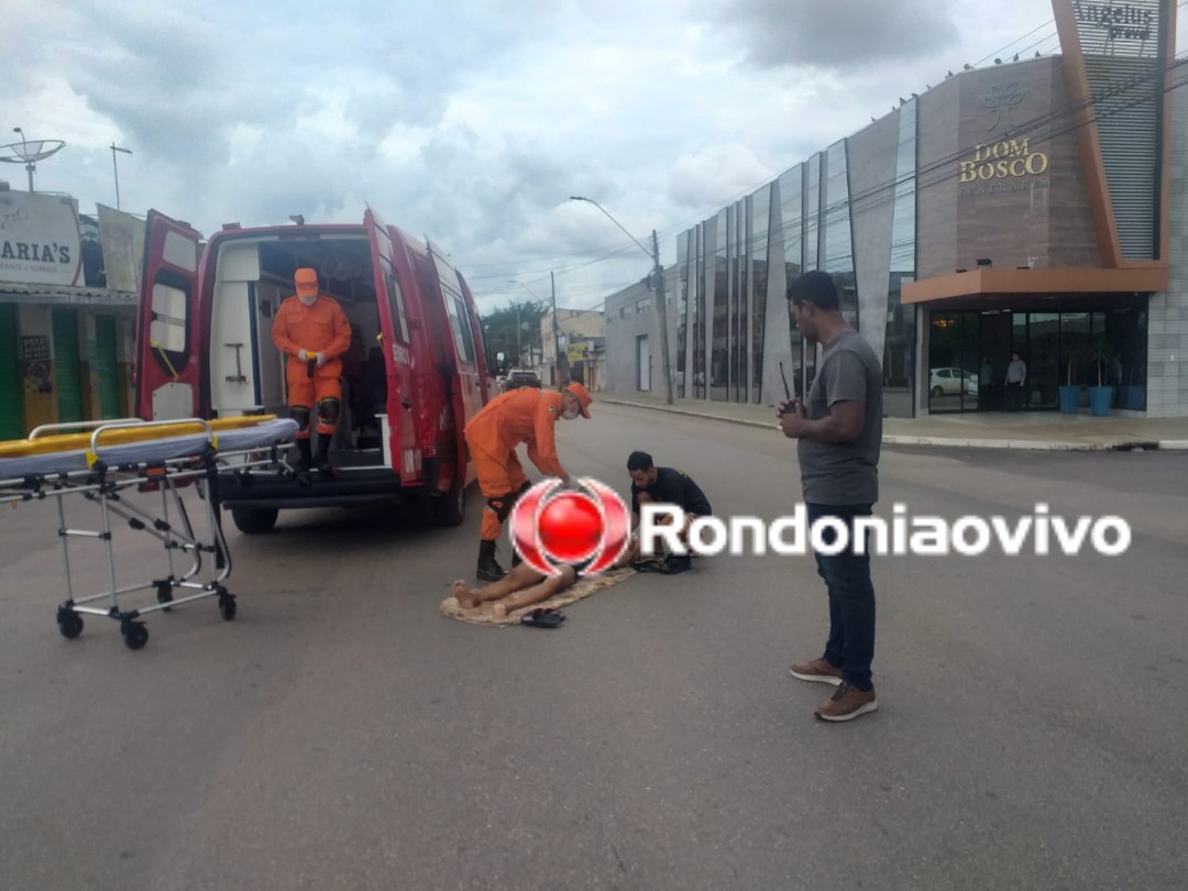 NA CONTRAMÃO: Ciclista de 20 anos é atropelada por carro na Avenida Pinheiro Machado 