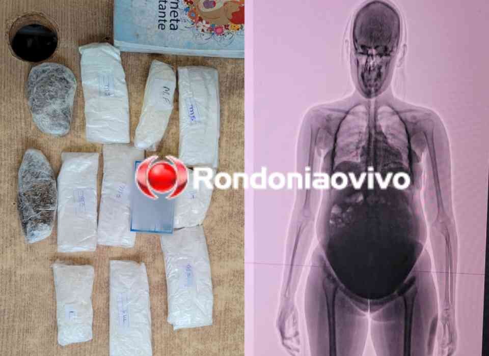 NO 603: Grávida é flagrada com droga presa na barriga em penitenciária