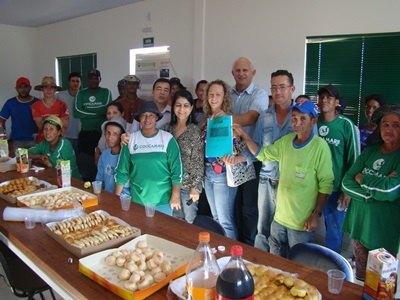 Deputado Airton Gurgacz visita Cooperativa de Reciclagem
