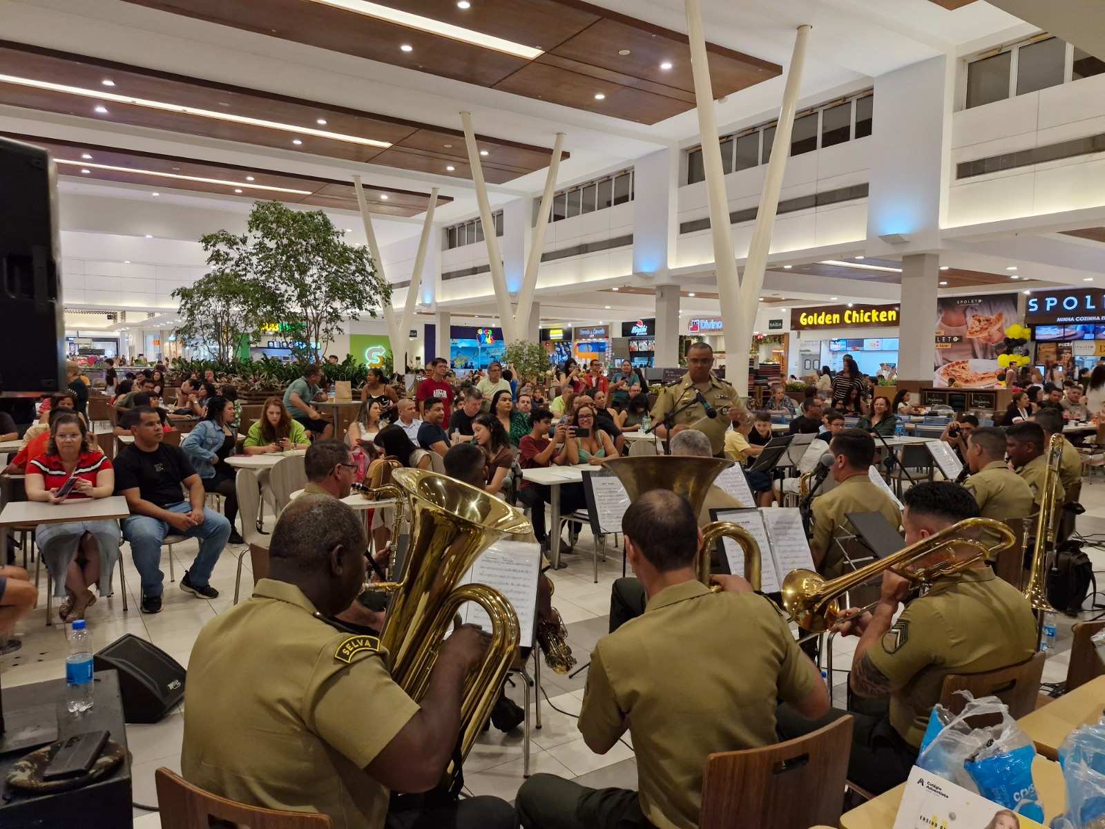 HOMENAGEM: Banda da 17ª Brigada celebra Dia do Soldado em Porto Velho