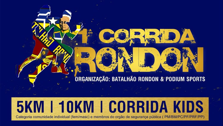 VEM AÍ: 1ª Corrida Rondon será realizada dia 21 de dezembro em Porto Velho