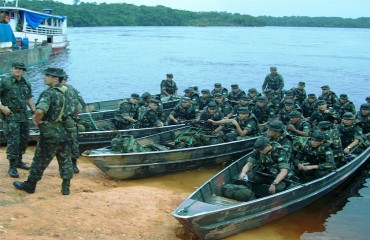 Forças Armadas fazem megaoperação na região amazônica