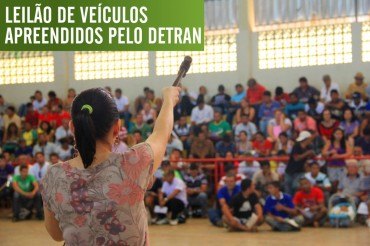 Detran anuncia leilão de veículos