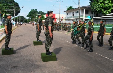 17º Brigada realiza troca de comando no Pelotão de Comunicações - Confira Fotos