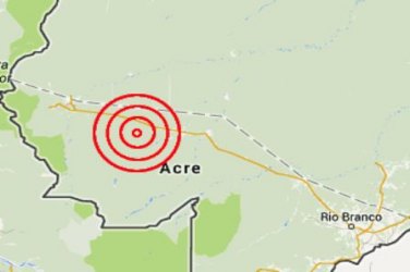 Terremoto de 5.1 graus é registrado a 89 km de Tarauacá, AC 