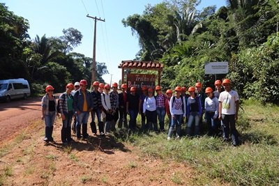 Geografia da Universidade Federal participa de aula de campo