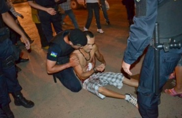 JARU - Homem é esfaqueado durante festa de Réveillon – Fotos