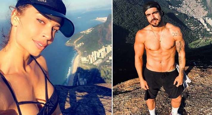 NOVO CASAL?: Caio Castro nega namoro com Grazi, mas casal é flagrado de mãos dadas