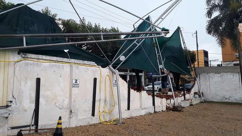 FATAL: Chuva de granizo arrasa cidade, mata uma mulher e deixa moradores desesperados