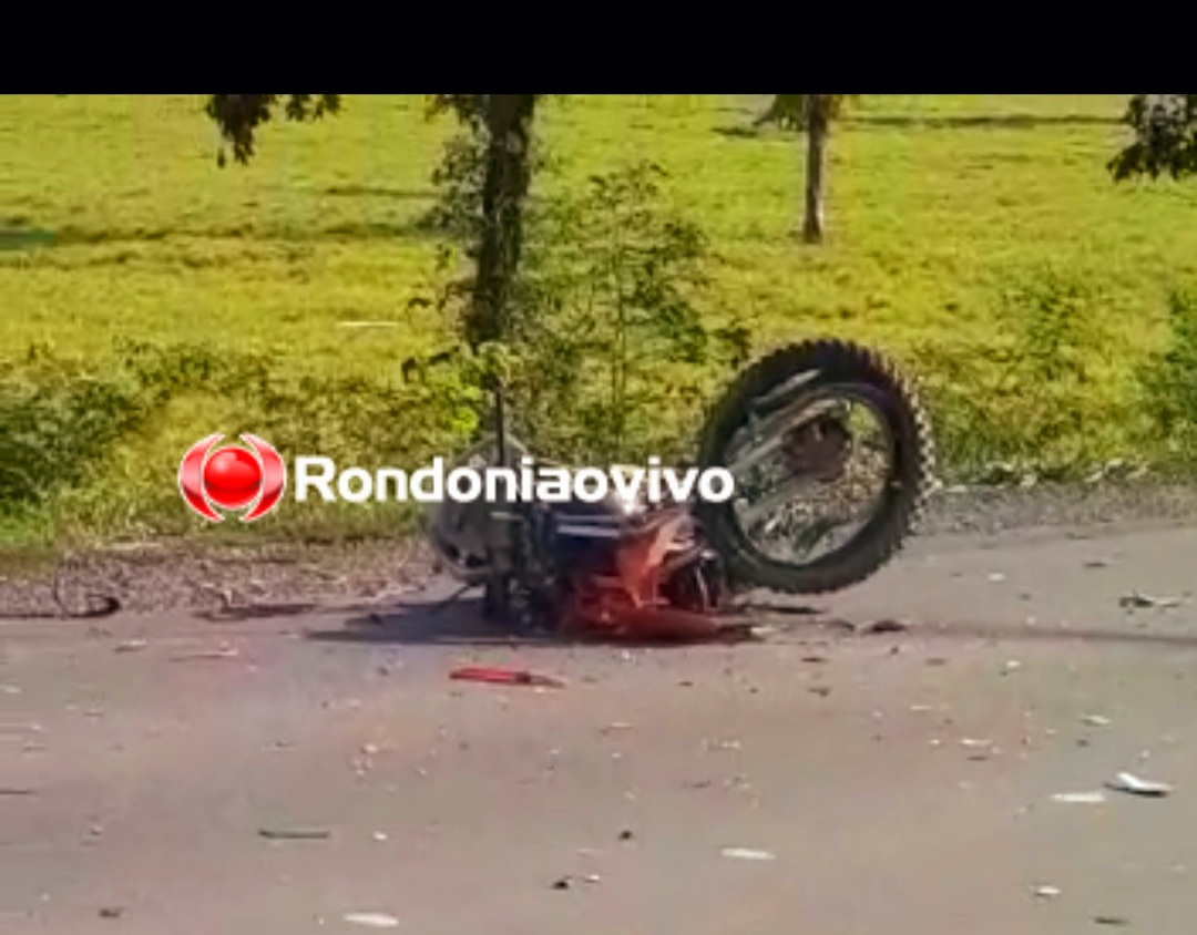 TRAGÉDIA: Identificado motociclista que morreu após colisão frontal com carreta na BR-364