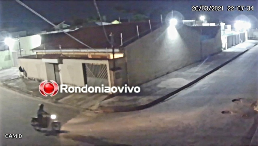 VÍDEO: Assista o instante em que criminoso atira várias vezes contra residência