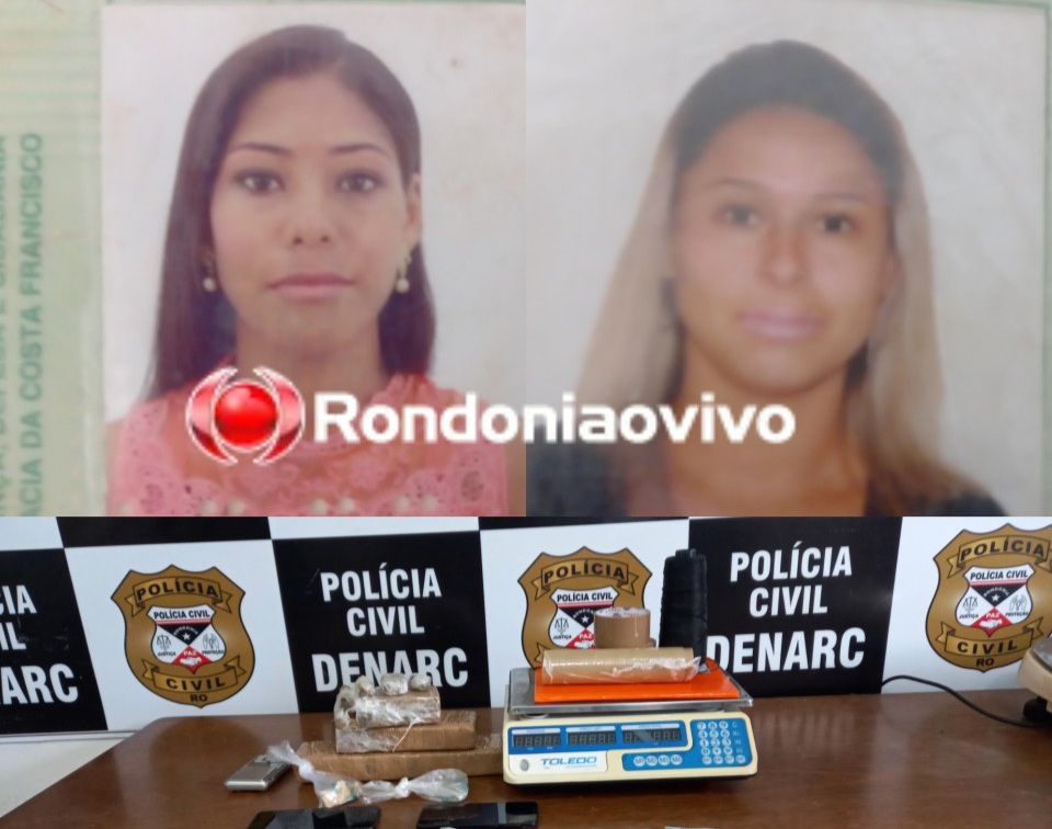 NARCO BRASIL: Denarc prende mulheres com mais de dois quilos de maconha - VÍDEO