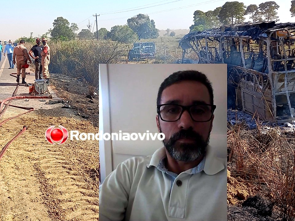 EXPLOSÃO E MORTES: Identificado motorista de ônibus que morreu em acidente na BR-364