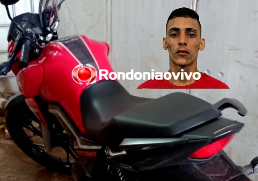 CERCO: PM age rápido e prende ladrão que derrubou mulher de motocicleta para roubar