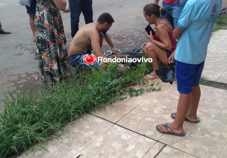 FRATURAS: Ciclista fica em estado grave após ser atropelado por carro na zona Leste