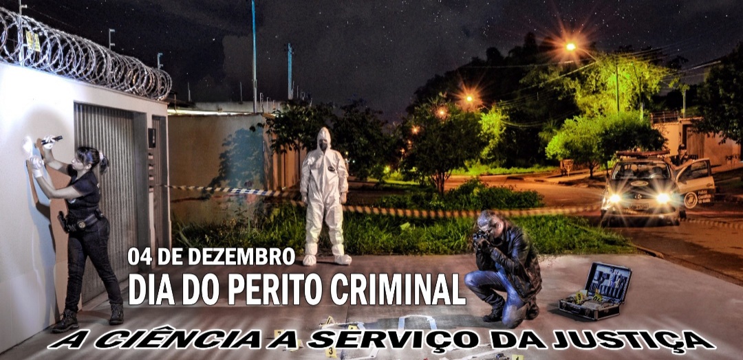 DATA COMEMORATIVA: Sinpec parabeniza todos os Peritos Criminalísticos pelo seu dia