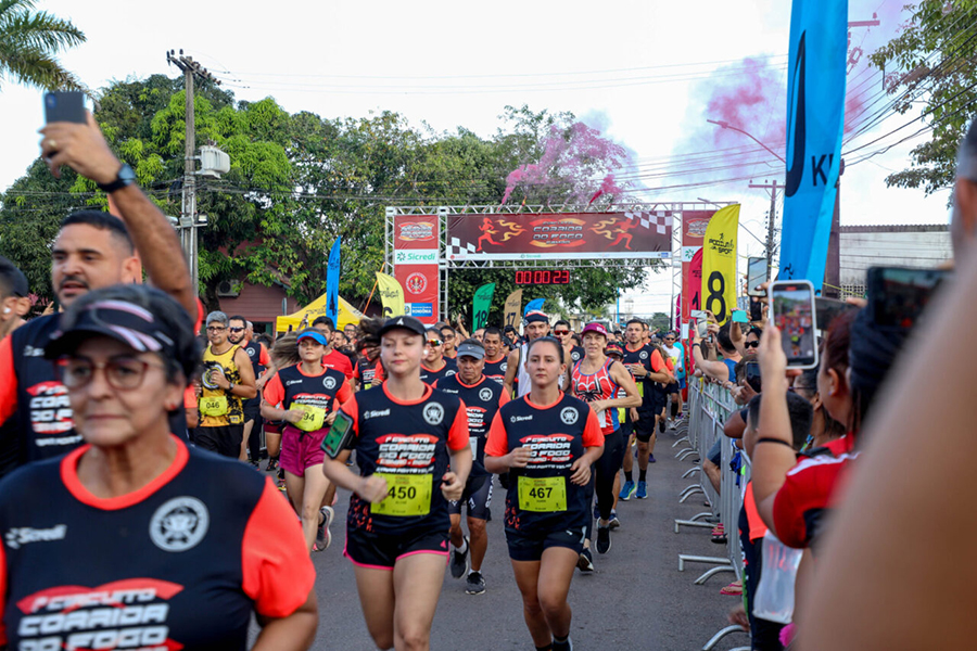 EM OURO PRETO DO OESTE: Inscrições para 2ª etapa da Corrida do Fogo iniciam neste final de semana