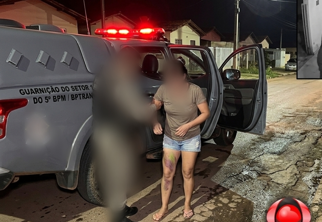 COVARDIA: Ex-marido enfurecido agride mulher e destrói motocicleta dela