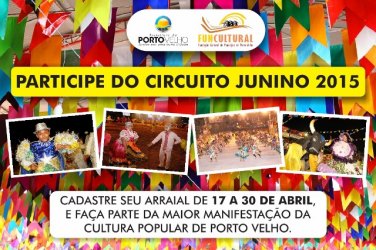 Funcultural prorroga prazo de inscrição de arraiais para o Circuito Junino 2015