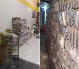 Supermercado seria inaugurado com 16 toneladas de produtos roubados