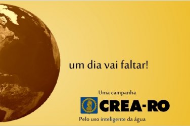 Crea Rondônia lança campanha pelo consumo inteligente da água