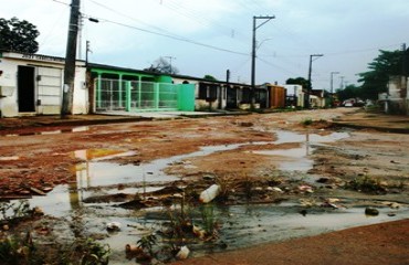 ESTRAGO - Início de temporada de chuvas deixa bairro da capital em situação de miséria – Confira fotos e vídeo