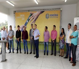 Maurão participa da inauguração do Centro de Ressocialização de Machadinho